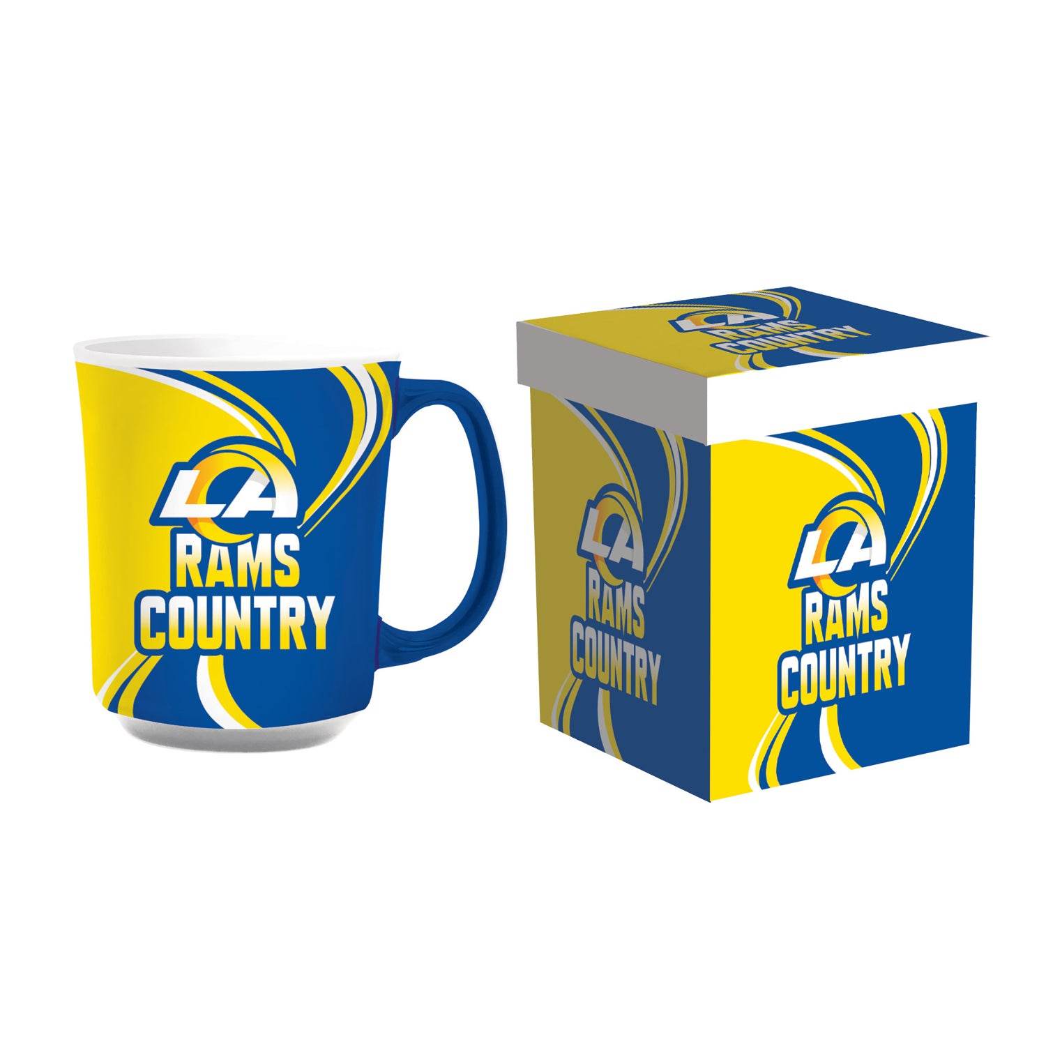 Los Angeles Rams 14oz Ceramic Coffee Mug With Gift Box - ToylandEU