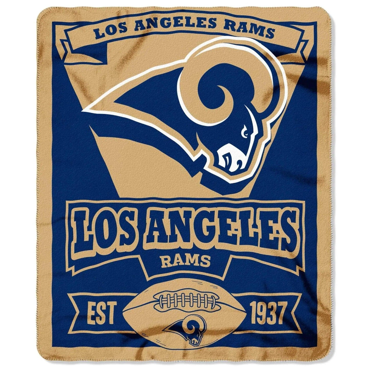  Los Angeles Rams 50x60 Fleece Blanket With Marque Design -  ToylandEU™