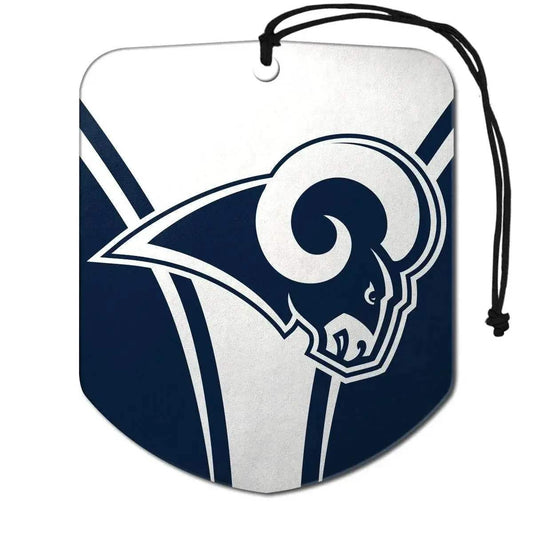 Los Angeles Rams Air Freshener Shield Design 2 Pack - ToylandEU