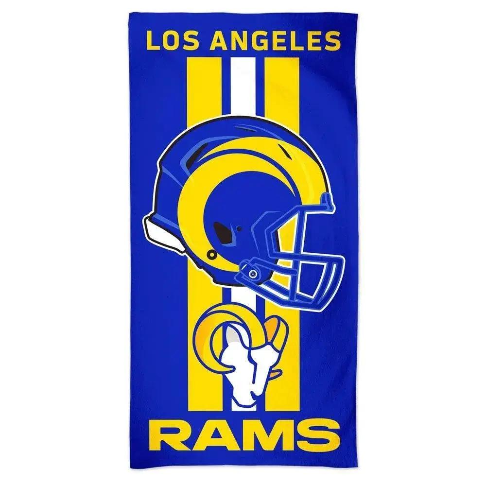  Los Angeles Rams Beach Towel 30x60 Cotton Velour Premium -  ToylandEU™