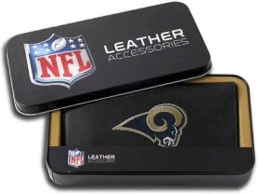  Los Angeles Rams Checkbook Cover Leather Embossed Throwback -  ToylandEU™