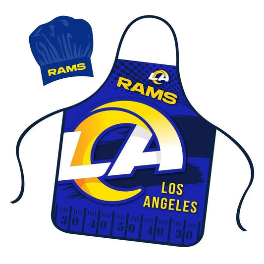  Los Angeles Rams Chef Hat And Apron Set For Rams Fans -  ToylandEU™