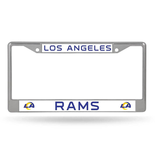  Los Angeles Rams Chrome License Plate Frame Durable -  ToylandEU™