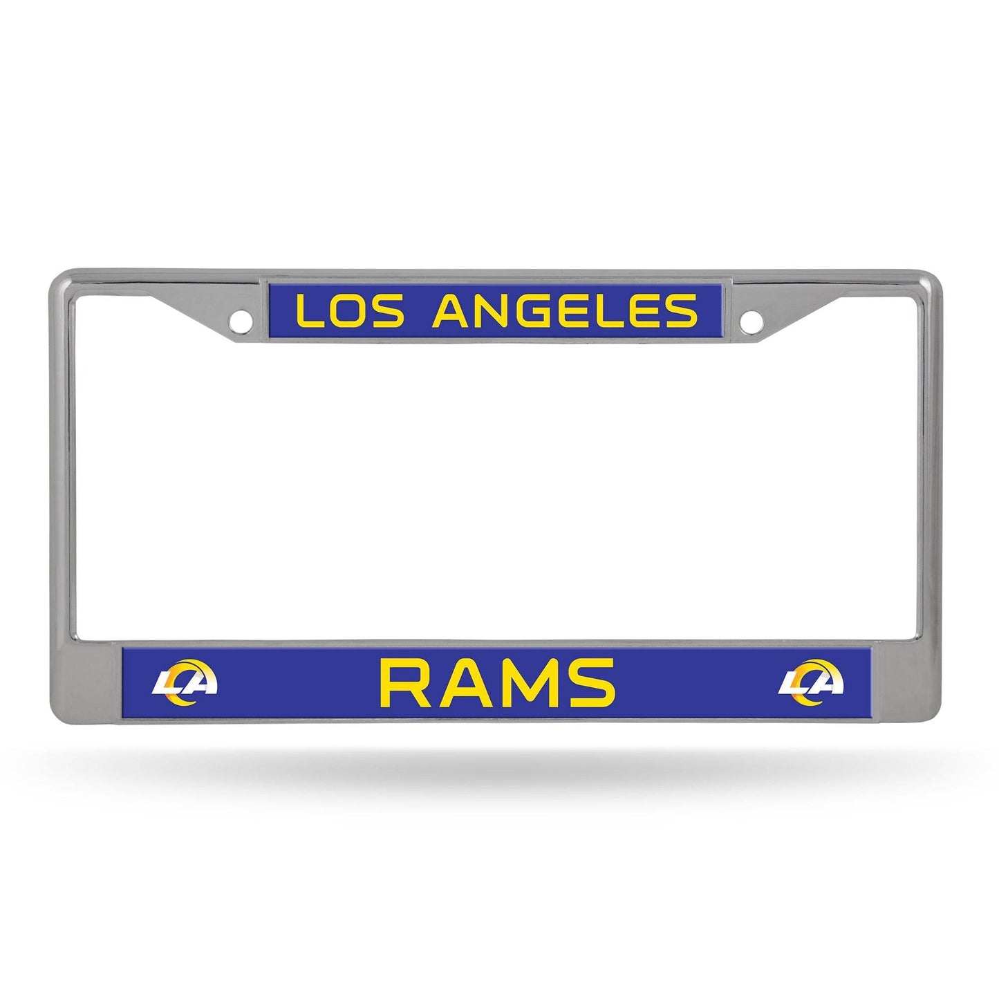 Los Angeles Rams Chrome License Plate Frame Printed Insert - ToylandEU