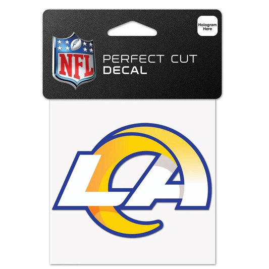 Los Angeles Rams Decal 4x4 Perfect Cut Color Vinyl Sticker - ToylandEU