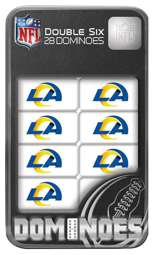  Los Angeles Rams Dominoes Set Double Sixes Collectible Tin -  ToylandEU™