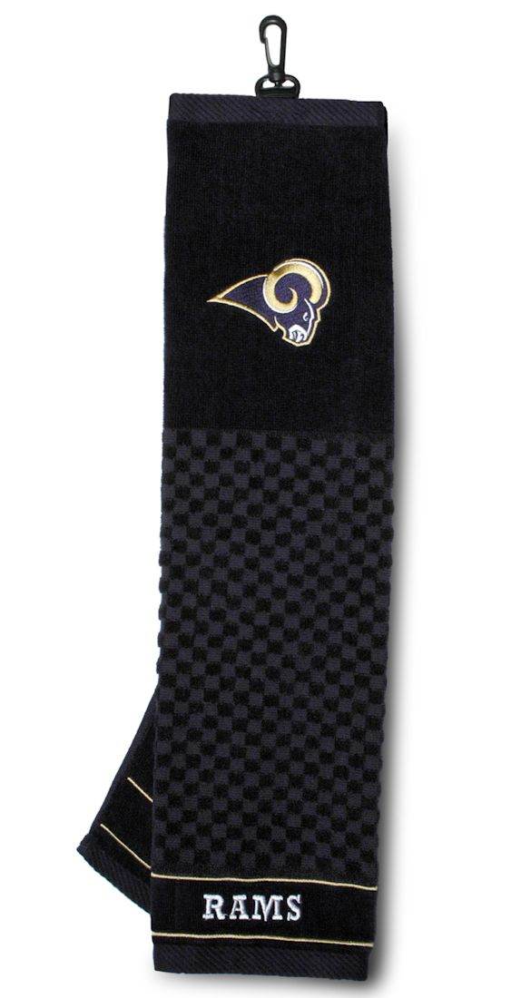 Los Angeles Rams Embroidered Golf Towel 16 by 22 Inches - ToylandEU
