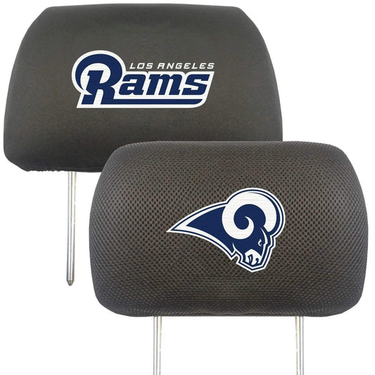 Los Angeles Rams Embroidered Headrest Covers FanMats - ToylandEU