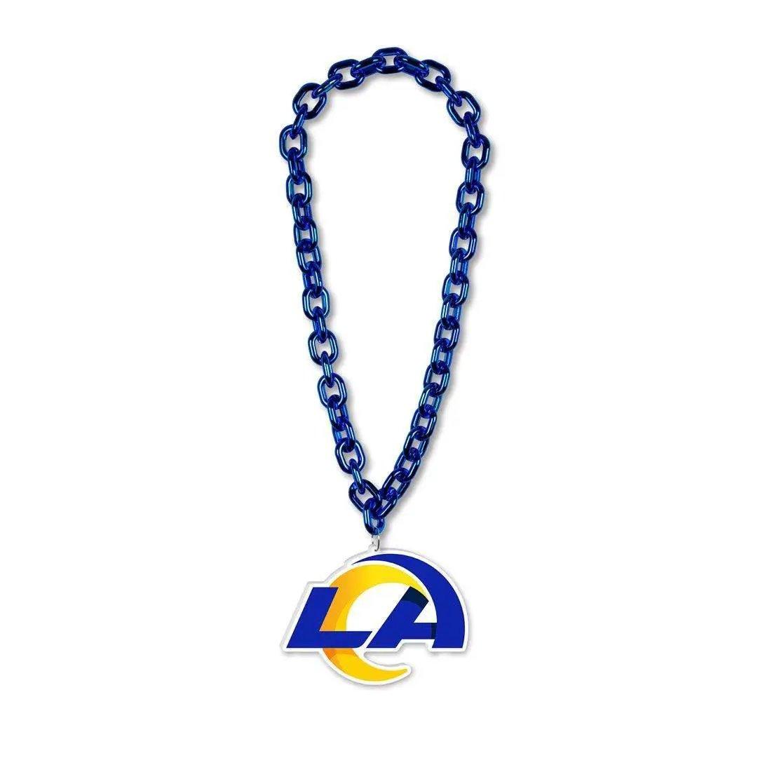  Los Angeles Rams Foam Logo Necklace Big Chain 38 Inch -  ToylandEU™
