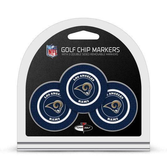 Los Angeles Rams Golf Chip With Marker 3 Pack Markers - ToylandEU