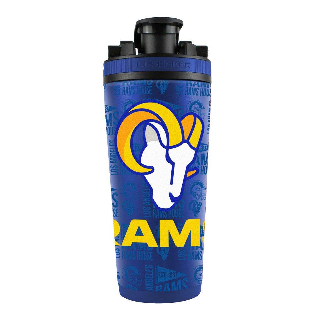 Los Angeles Rams Ice Shaker 26 Oz Insulated Stainless Steel - ToylandEU