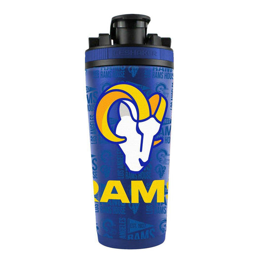 Los Angeles Rams Ice Shaker 26 Oz Insulated Stainless Steel - ToylandEU