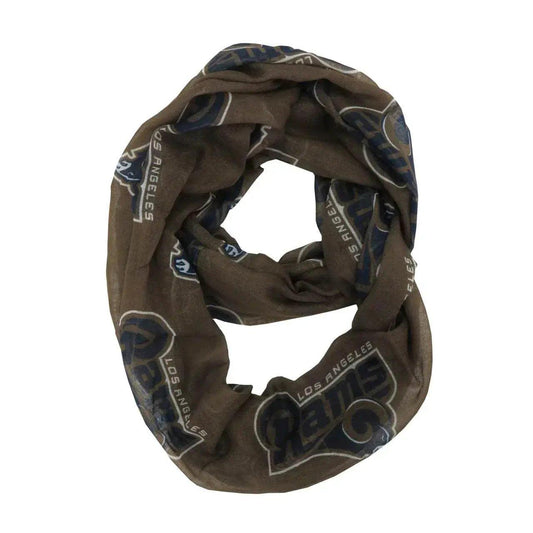  Los Angeles Rams Infinity Style Scarf Alternate Logo Print -  ToylandEU™
