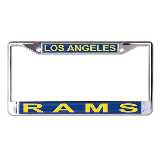 Los Angeles Rams Inlaid License Plate Frame Special Order - ToylandEU