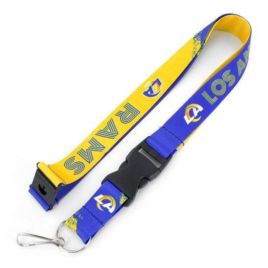 Los Angeles Rams Lanyard Crossfade Design Breakaway Buckle - ToylandEU