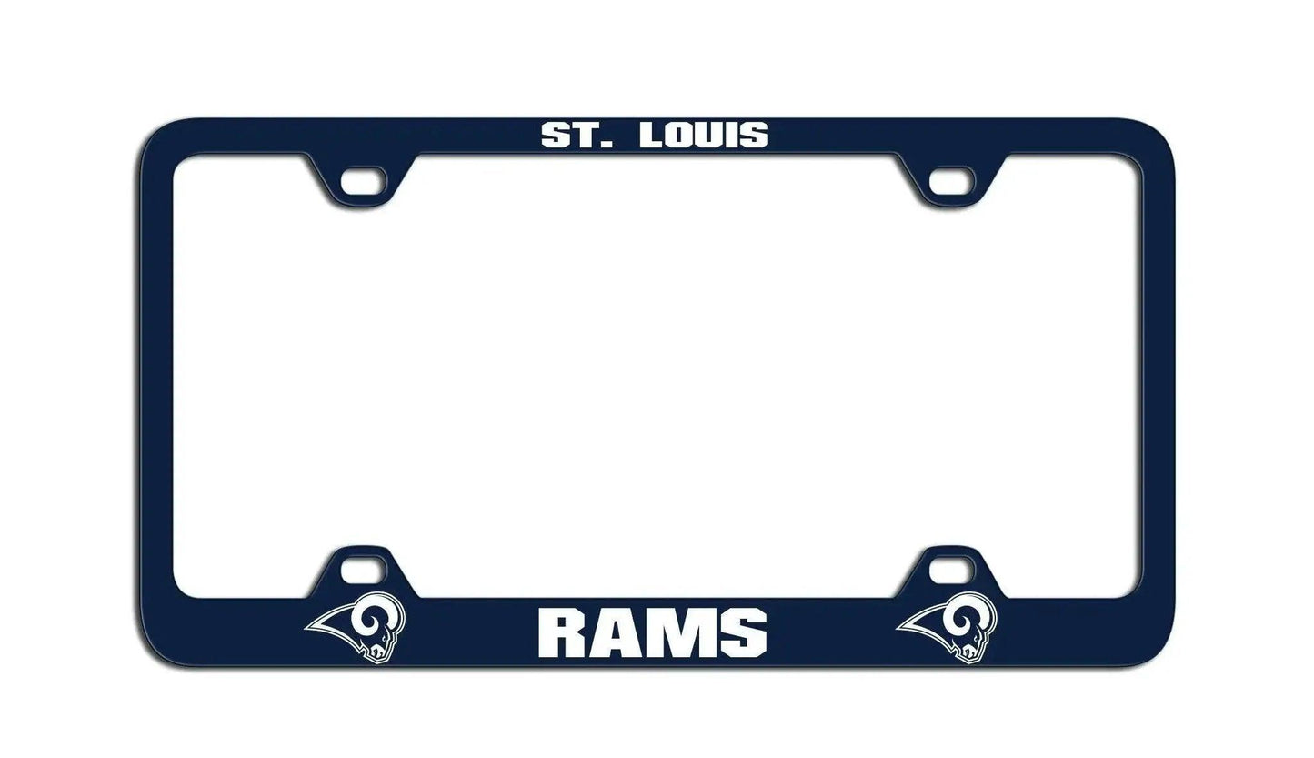  Los Angeles Rams License Plate Frame Laser Cut Blue -  ToylandEU™