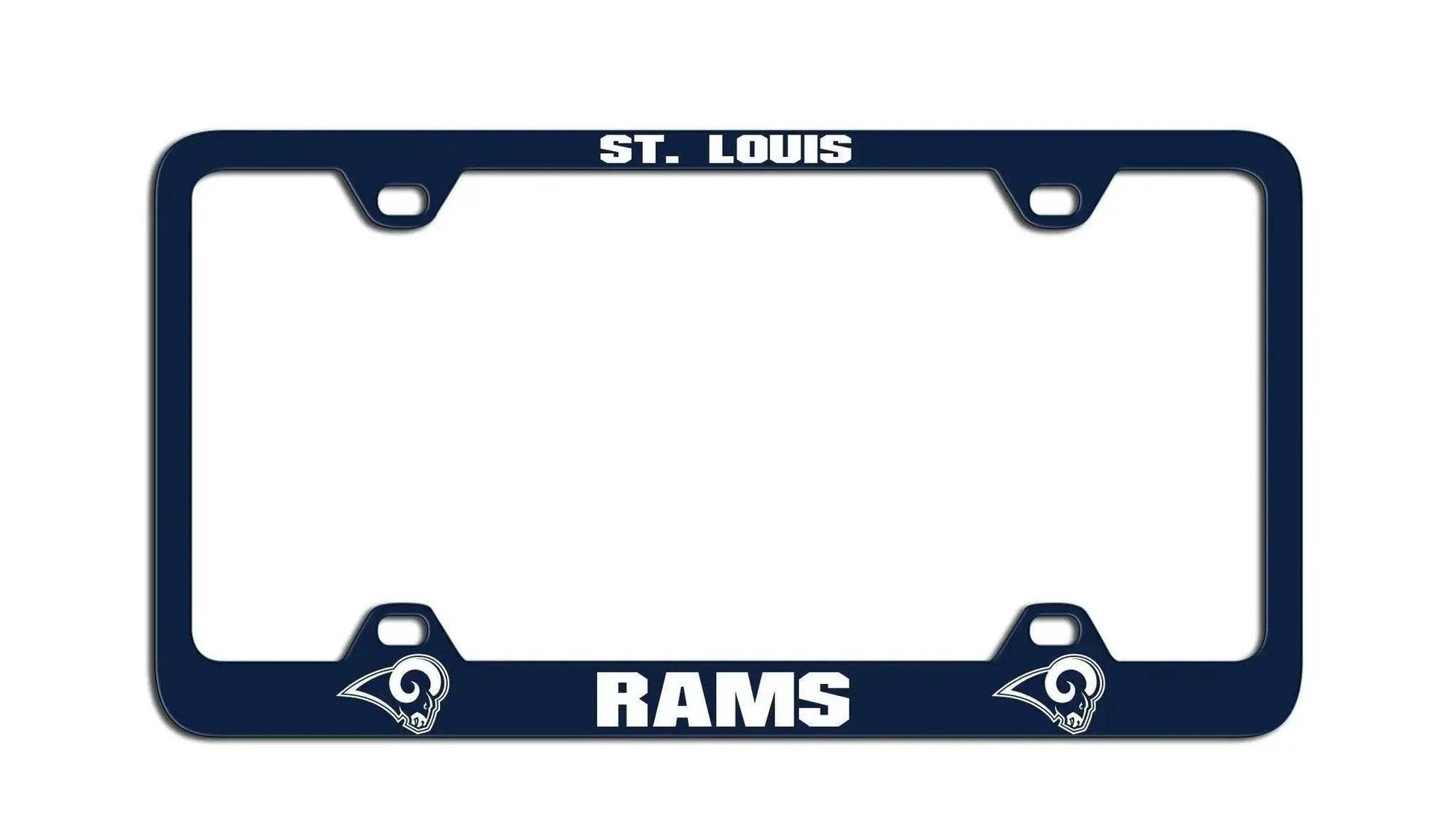  Los Angeles Rams License Plate Frame Laser Cut Blue -  ToylandEU™