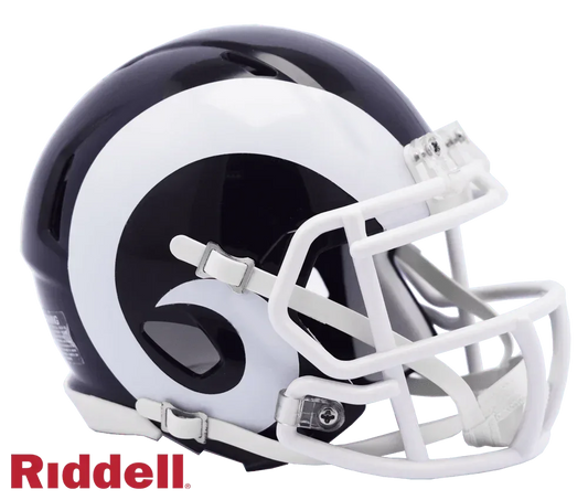 Los Angeles Rams Mini Speed Helmet Replica 2017 2019 - ToylandEU