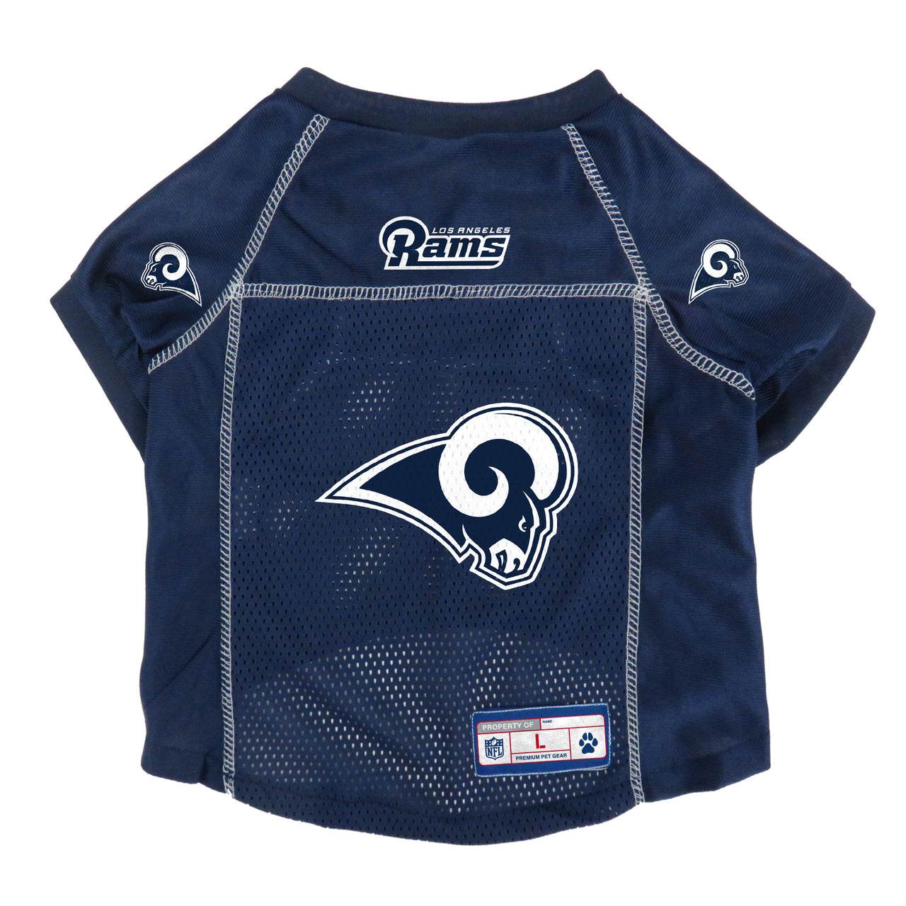 Los Angeles Rams NFL Pet Jersey Size L Little Earth - ToylandEU