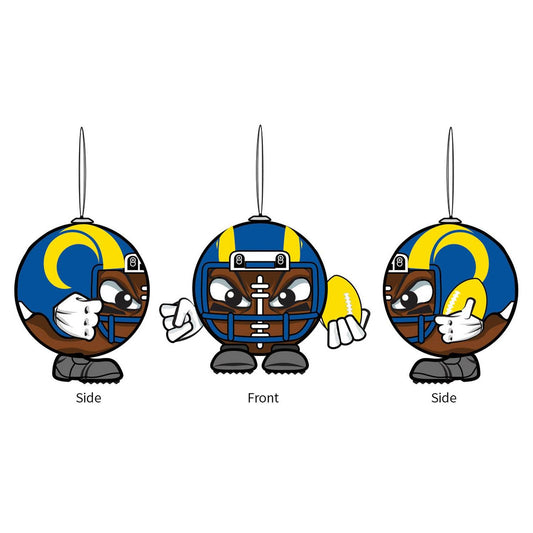 Los Angeles Rams Ornament Ball Head With Resin Hands - ToylandEU