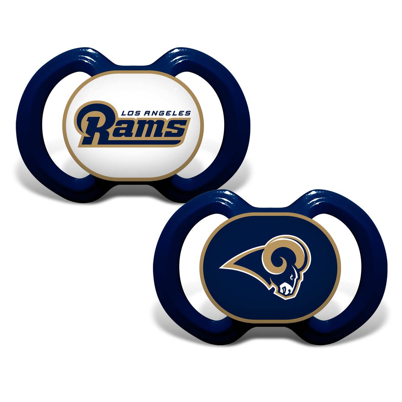 Los Angeles Rams Pacifier 2 Pack Officially Licensed - ToylandEU