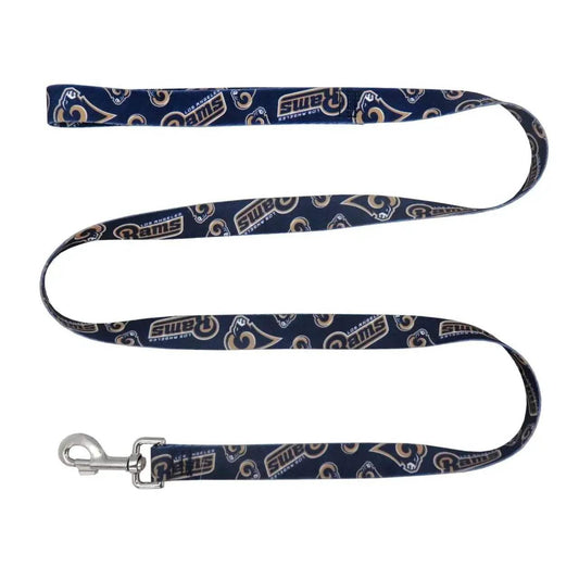 Los Angeles Rams Pet Leash 1x60 Colorful Team Pattern - ToylandEU