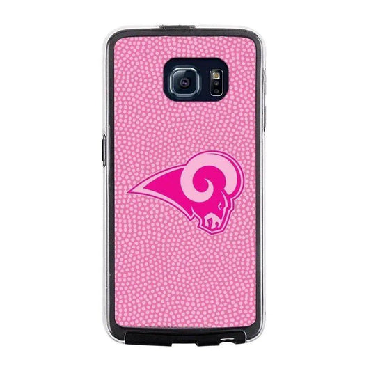  Los Angeles Rams Pink Pebble Grain Phone Case Galaxy S6 -  ToylandEU™