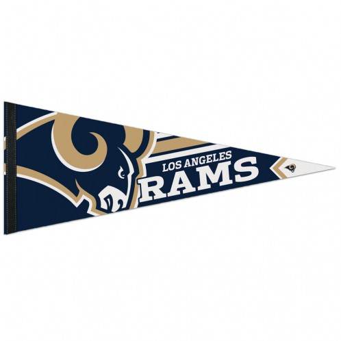 Los Angeles Rams Premium 12x30 Felt Pennant By Wincraft - ToylandEU