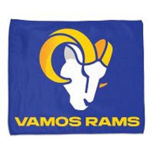 Los Angeles Rams Rally Towel 15x18 Full Color Display - ToylandEU