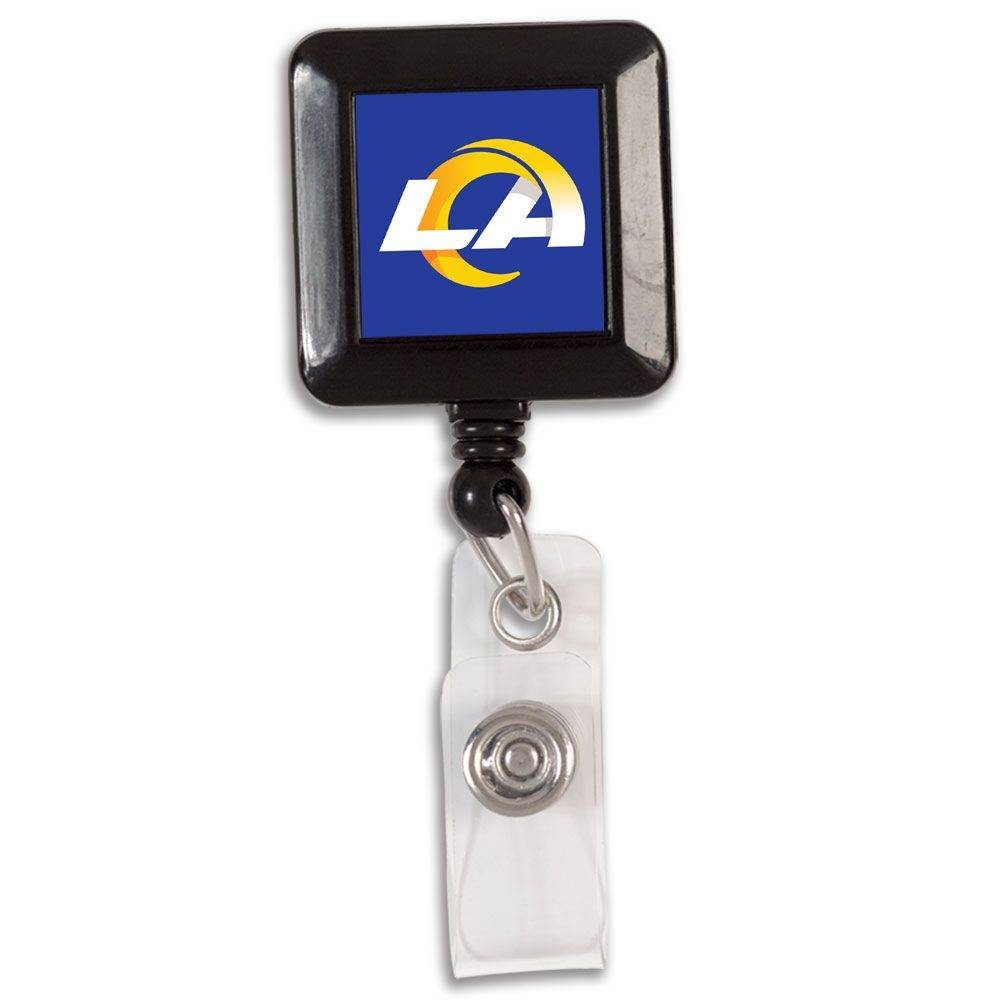 Los Angeles Rams Retractable Badge Holder Square Premium - ToylandEU