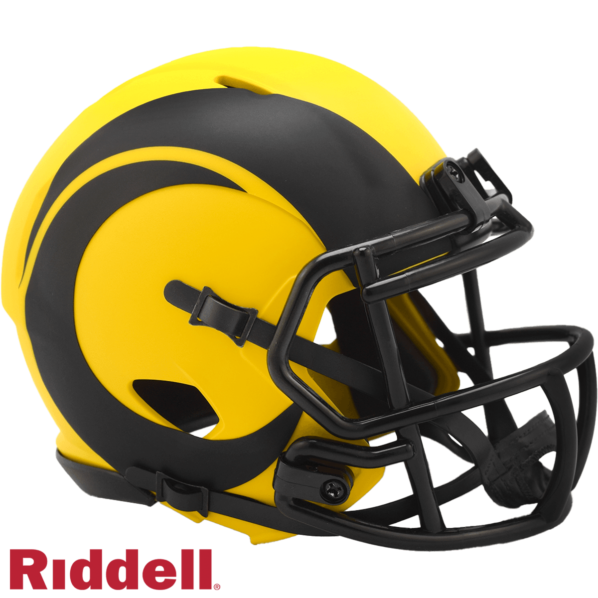 Los Angeles Rams Riddell Mini Speed Rave Alternate Helmet - ToylandEU