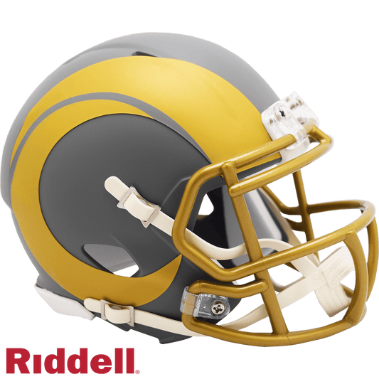 Los Angeles Rams Riddell Replica Mini Speed Slate Helmet - ToylandEU