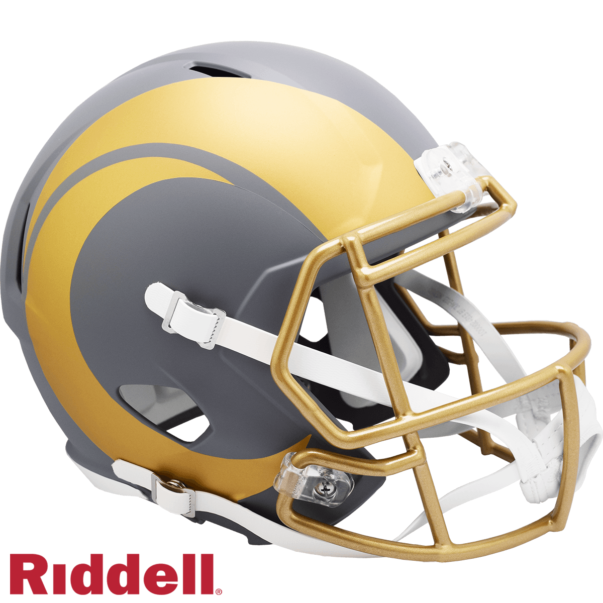 Los Angeles Rams Riddell Replica Slate Alternate Helmet - ToylandEU