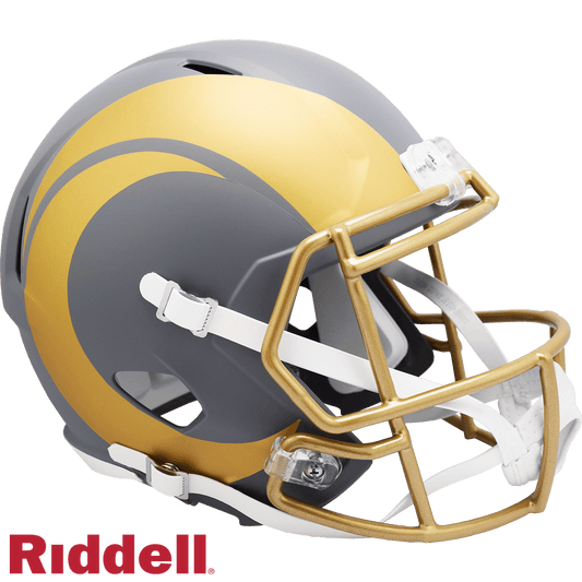 Los Angeles Rams Riddell Replica Slate Alternate Helmet - ToylandEU