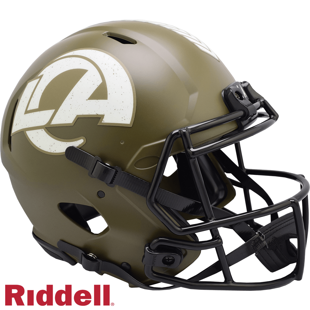 Los Angeles Rams Riddell Speed Helmet Salute to Service - ToylandEU