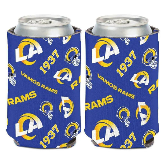  Los Angeles Rams Scatterprint Design Can Cooler 12 Oz Foam -  ToylandEU™