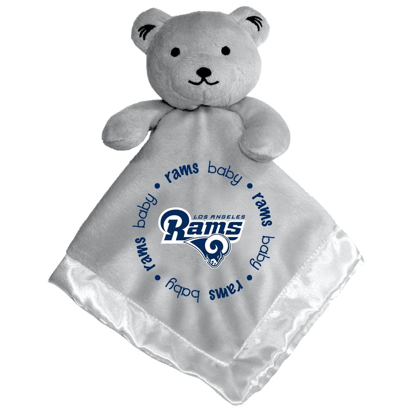 Los Angeles Rams Security Bear Gray Plush Satin Lining - ToylandEU