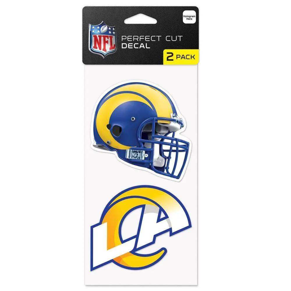 Los Angeles Rams Set of 2 Die Cut Decals - ToylandEU