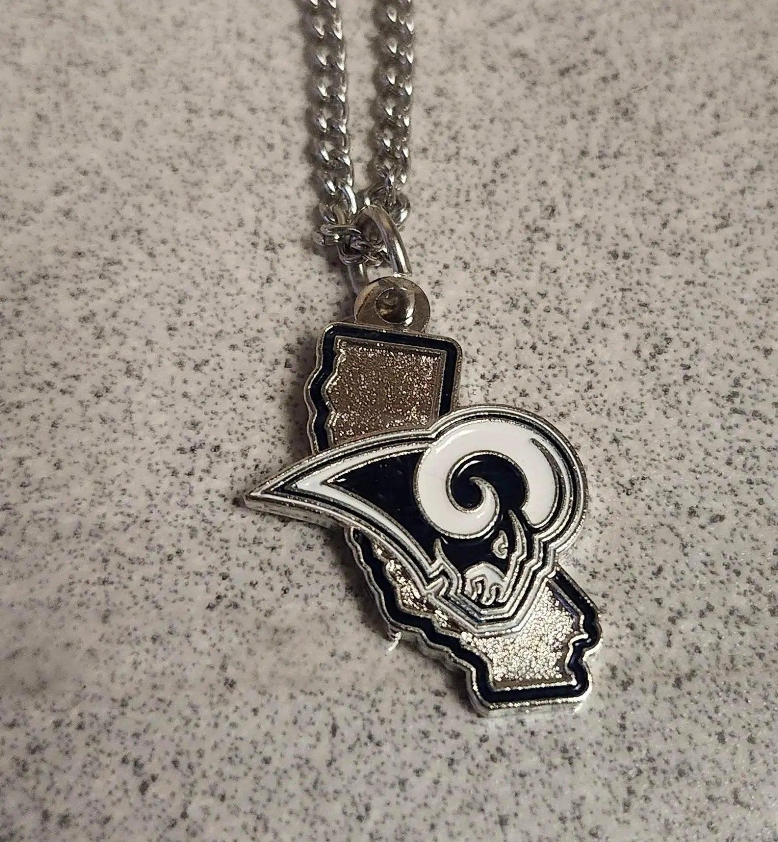  Los Angeles Rams State Design Necklace Aminco Official -  ToylandEU™