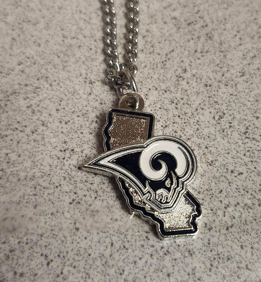  Los Angeles Rams State Design Necklace Aminco Official -  ToylandEU™