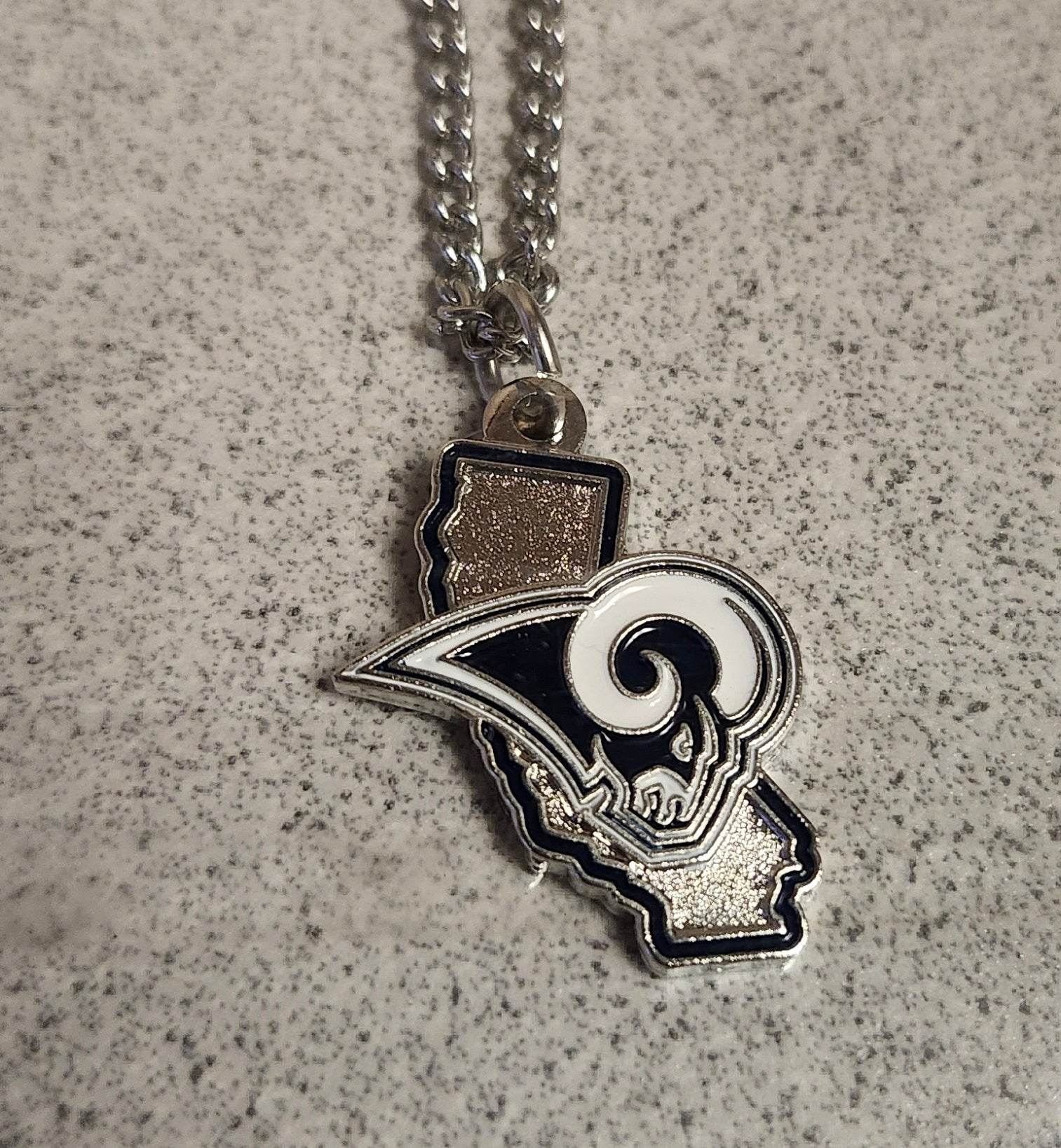Los Angeles Rams State Design Necklace Aminco Official - ToylandEU