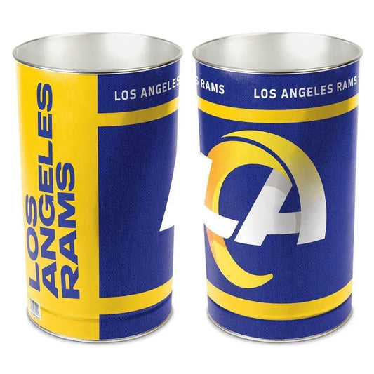  Los Angeles Rams Wastebasket 15 Inch Metal Trash Can -  ToylandEU™