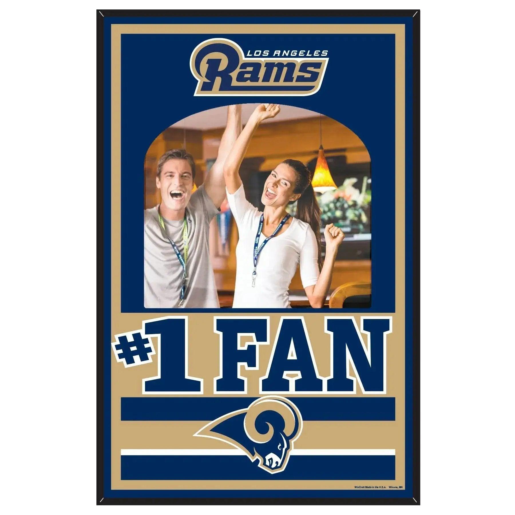  Los Angeles Rams Wood Sign Mirror 11x17 Wall Decor Plaque -  ToylandEU™