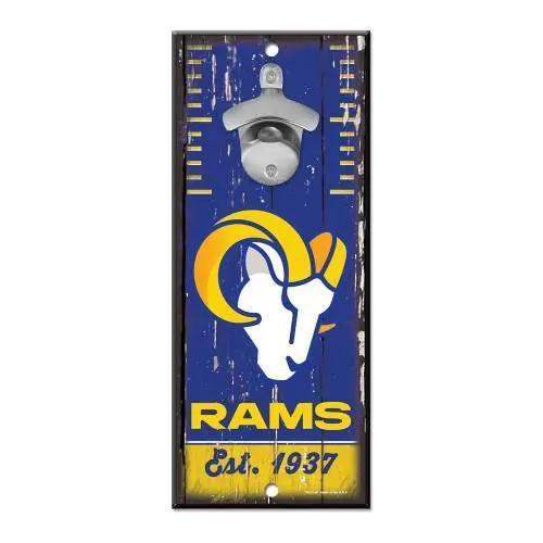  Los Angeles Rams Wooden Sign Bottle Opener 5x11 Authentic -  ToylandEU™