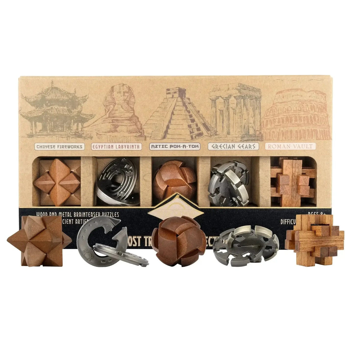 Lost Treasure Collection - 5-Pack of Brainteasers - ToylandEU