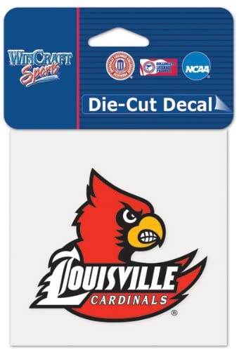 Louisville Cardinals Decal 4x4 Perfect Cut Special Order - ToylandEU