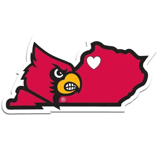  Louisville Cardinals Decal Home State Pride Style Sporty -  ToylandEU™