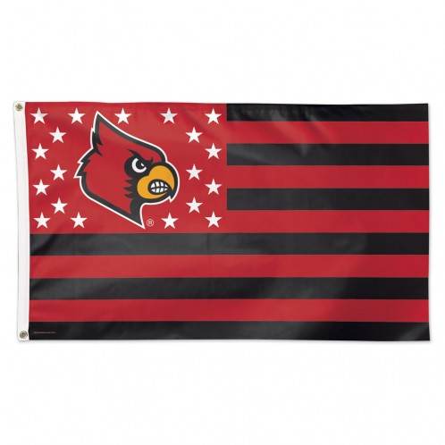Louisville Cardinals Deluxe 3x5 Flag Stars and Stripes - ToylandEU