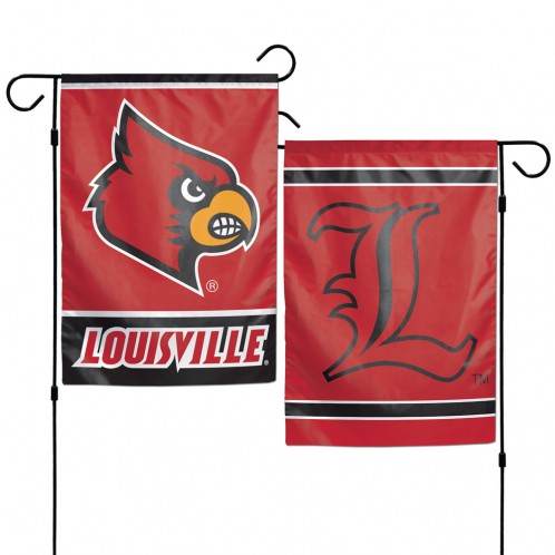 Louisville Cardinals Garden Flag 12x18 Two Sided WinCraft - ToylandEU