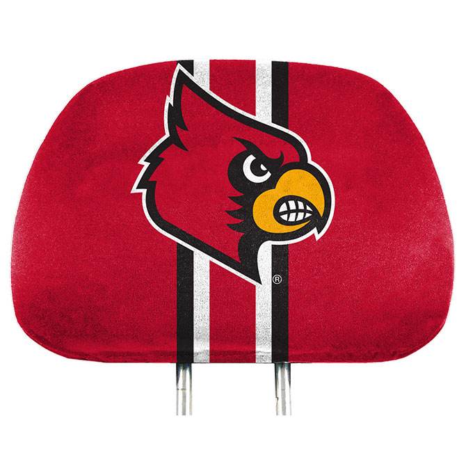 Louisville Cardinals Headrest Covers Full Printed Style - ToylandEU